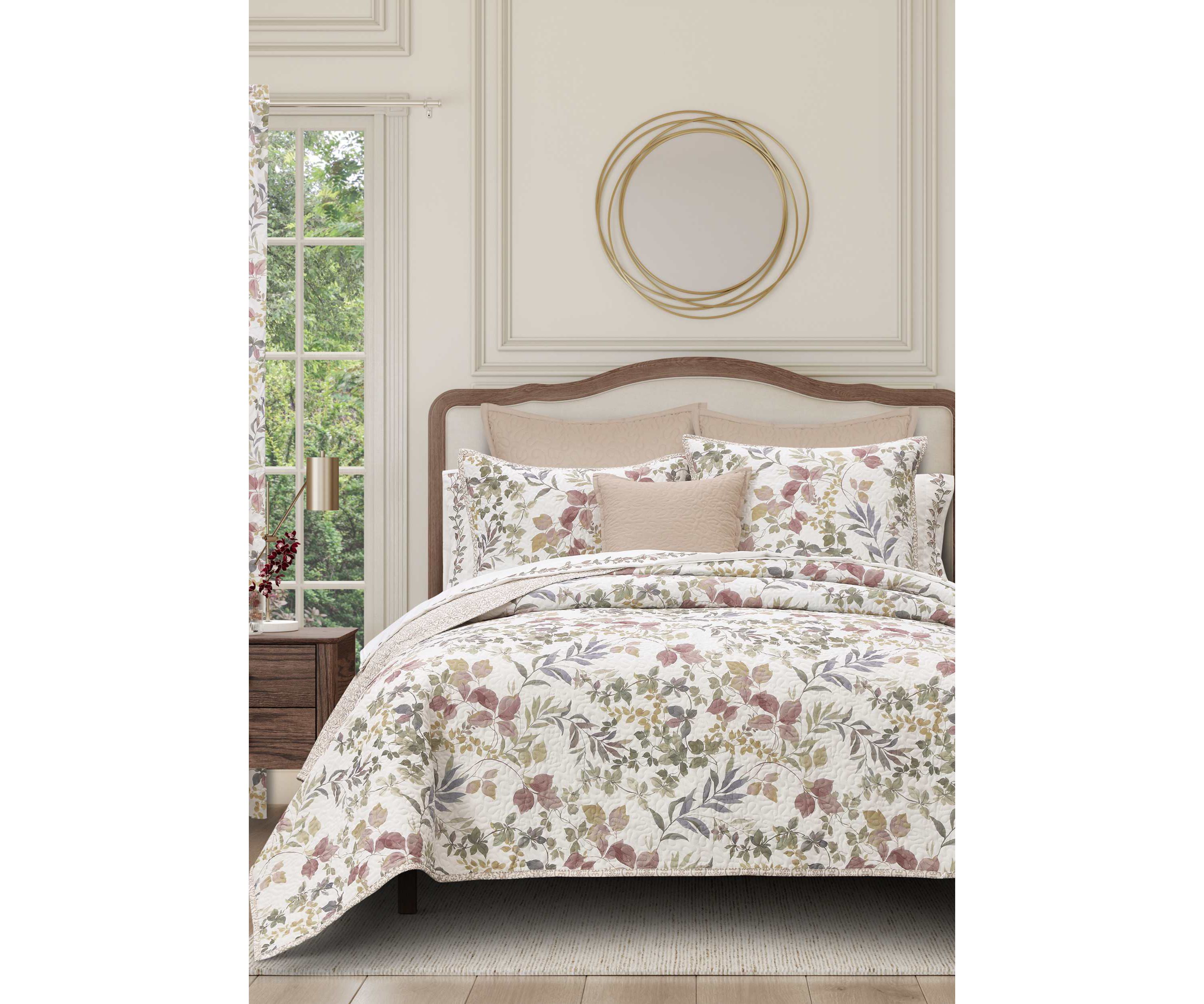 Rosewood 3pc. Quilt Set