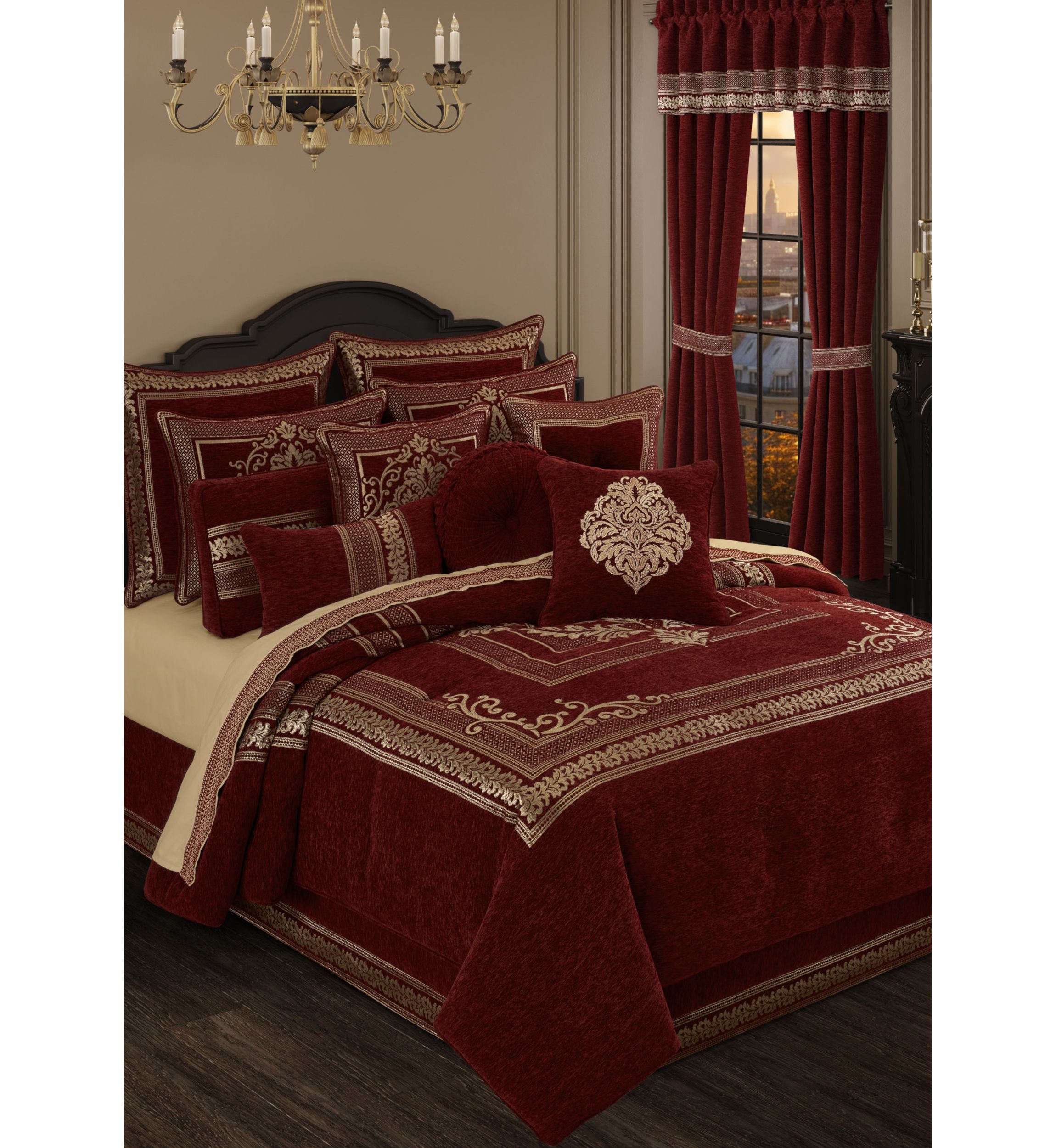 Laurenza 4 Piece Comforter Set