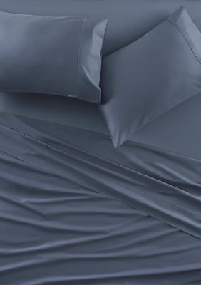 J. Queen New York Premier Sateen 4pc. Sheet Set, Blue