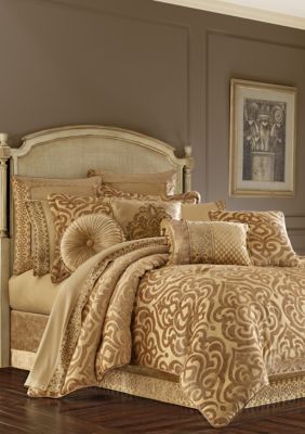 J Queen New York Sicily Gold Comforter Set Belk