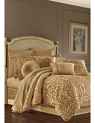 J Queen New York Sicily Gold Comforter Set Belk