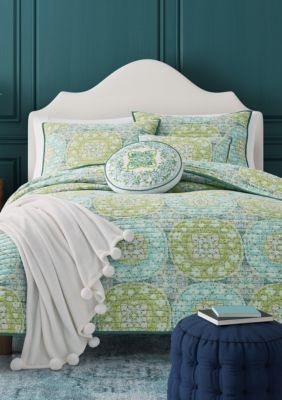 J By J Queen New York Avalon Green Quilt Belk