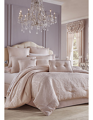 J Queen New York Rigoletto Blush 4 Piece Comforter Set Belk