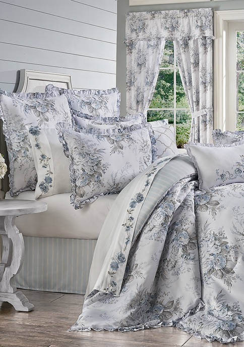 Royal Court Estelle Blue Comforter Set