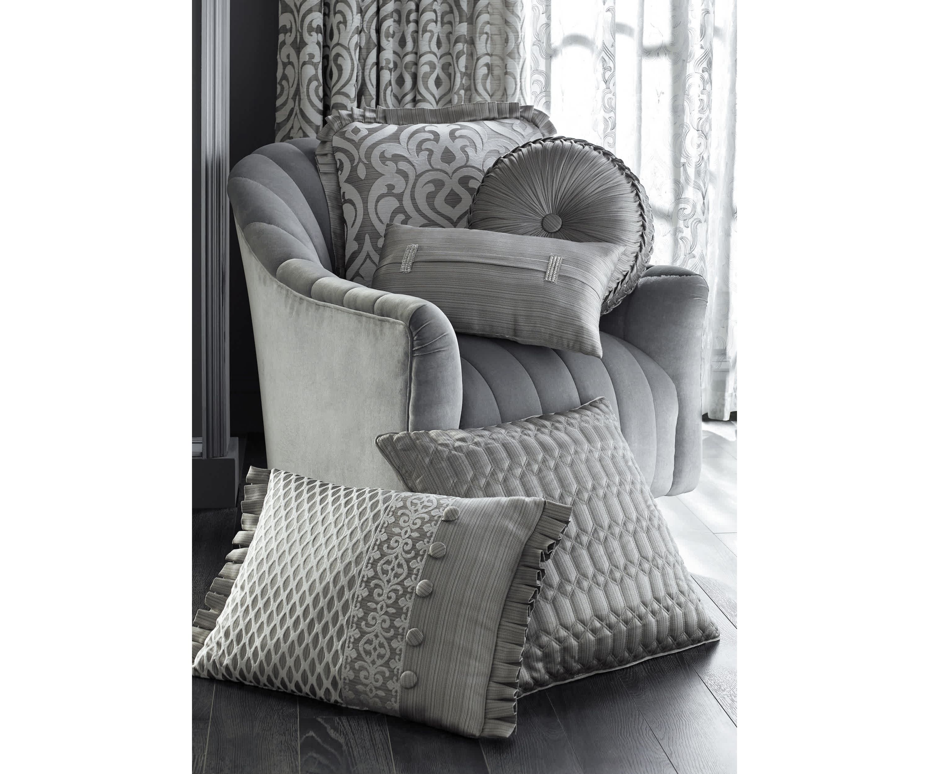 Luxembourg 20" Square Decorative Throw Pillow