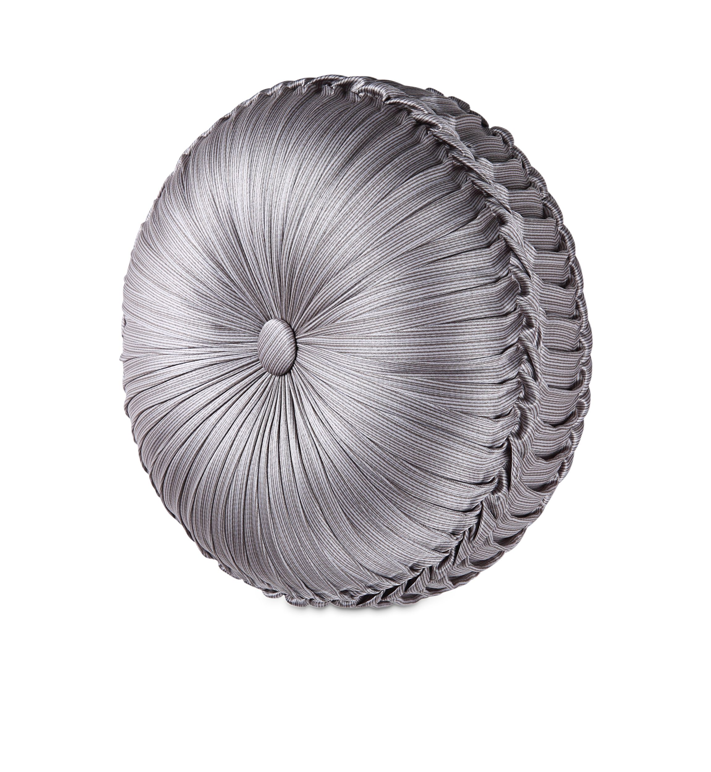 Luxembourg Tufted Round Decorative Throw Pillow