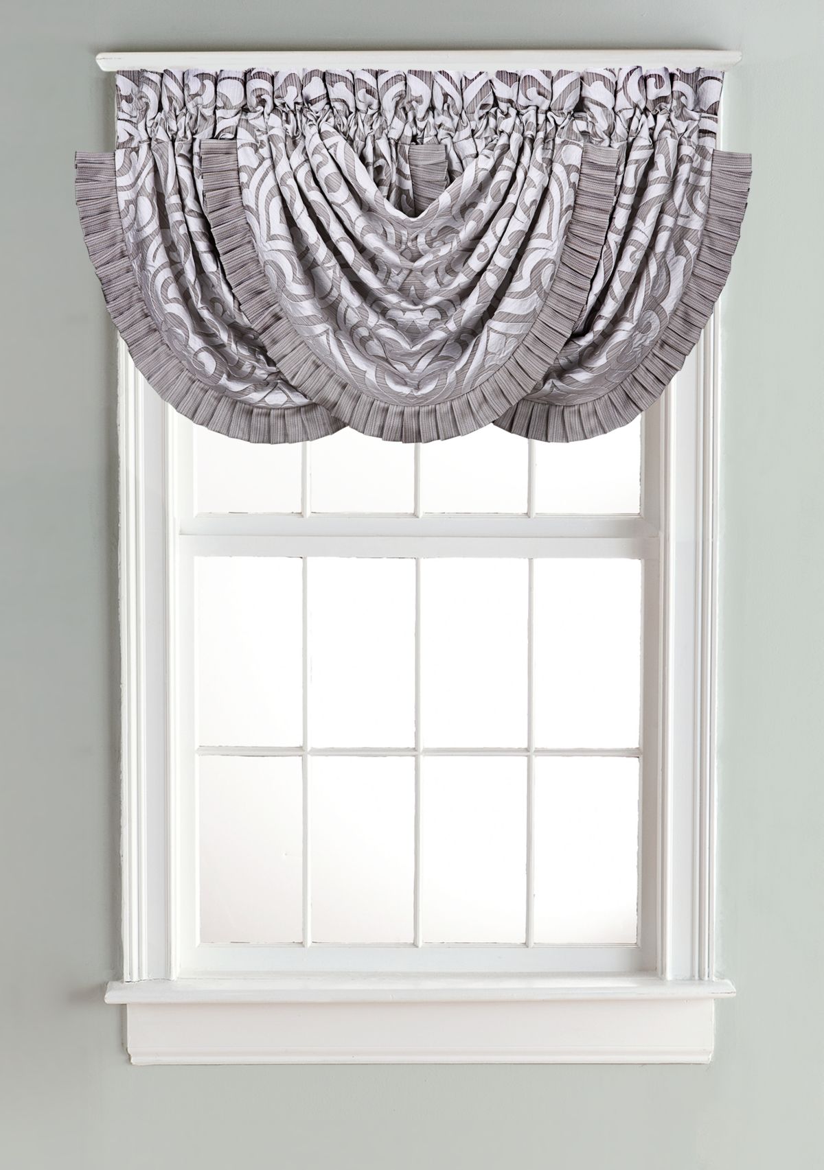 Luxembourg Window Waterfall Valance