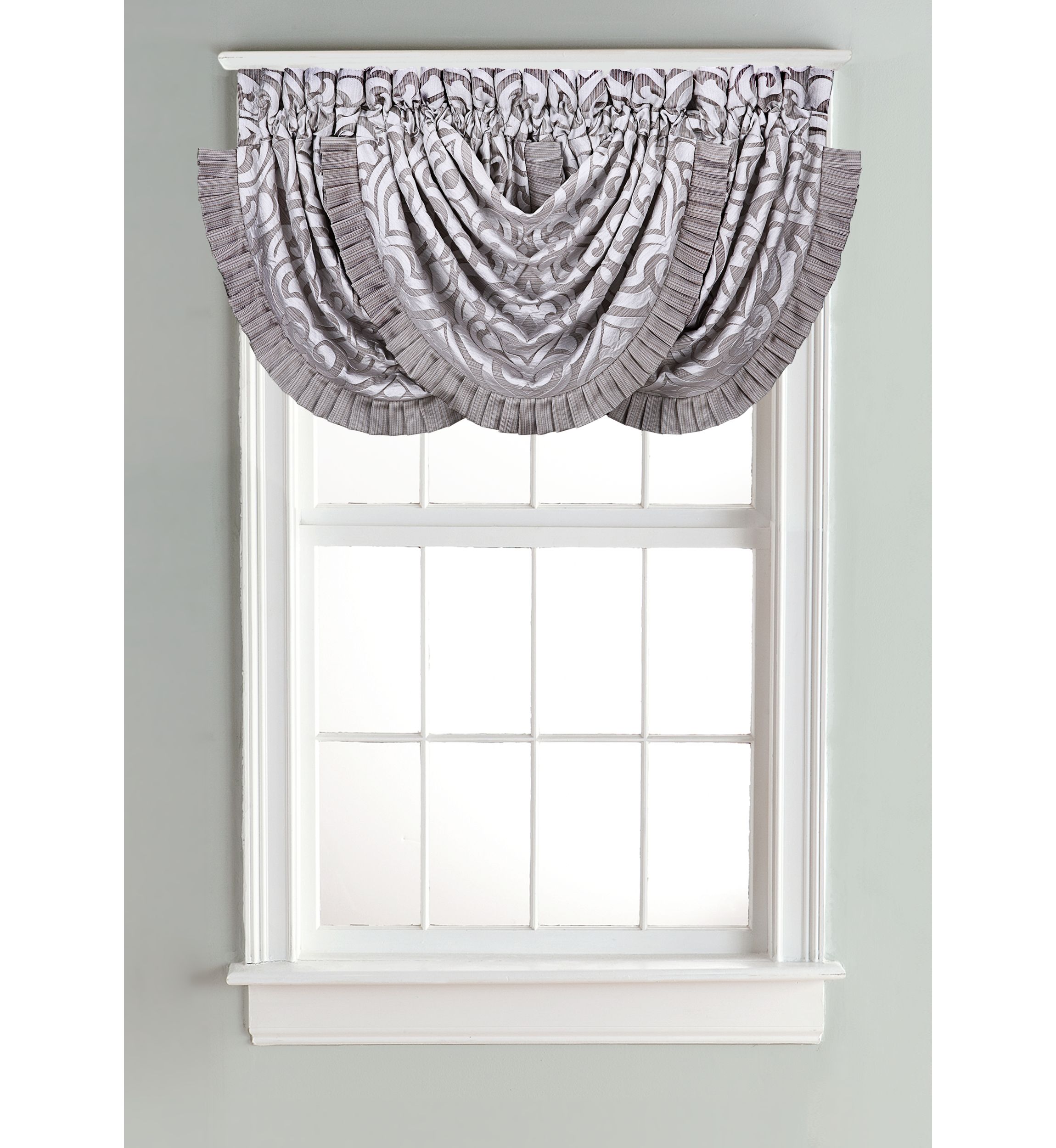 Luxembourg Window Waterfall Valance