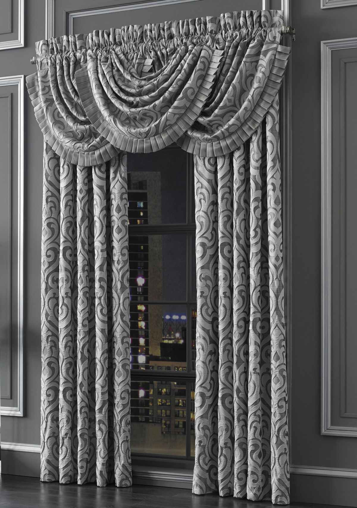 Luxembourg Window Waterfall Valance