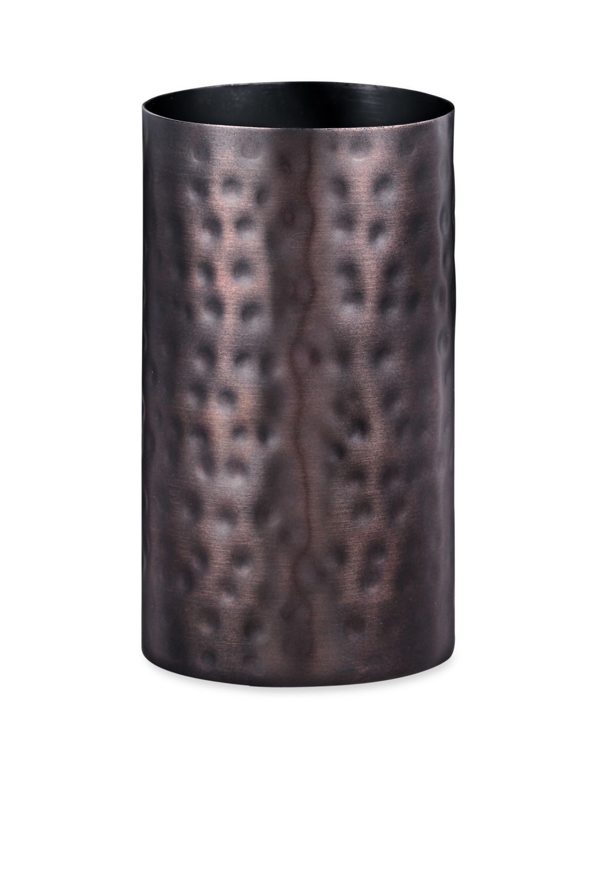 PRESSED METAL TUMB BRONZE:Tumbler Ceramic:OIL RUBBED