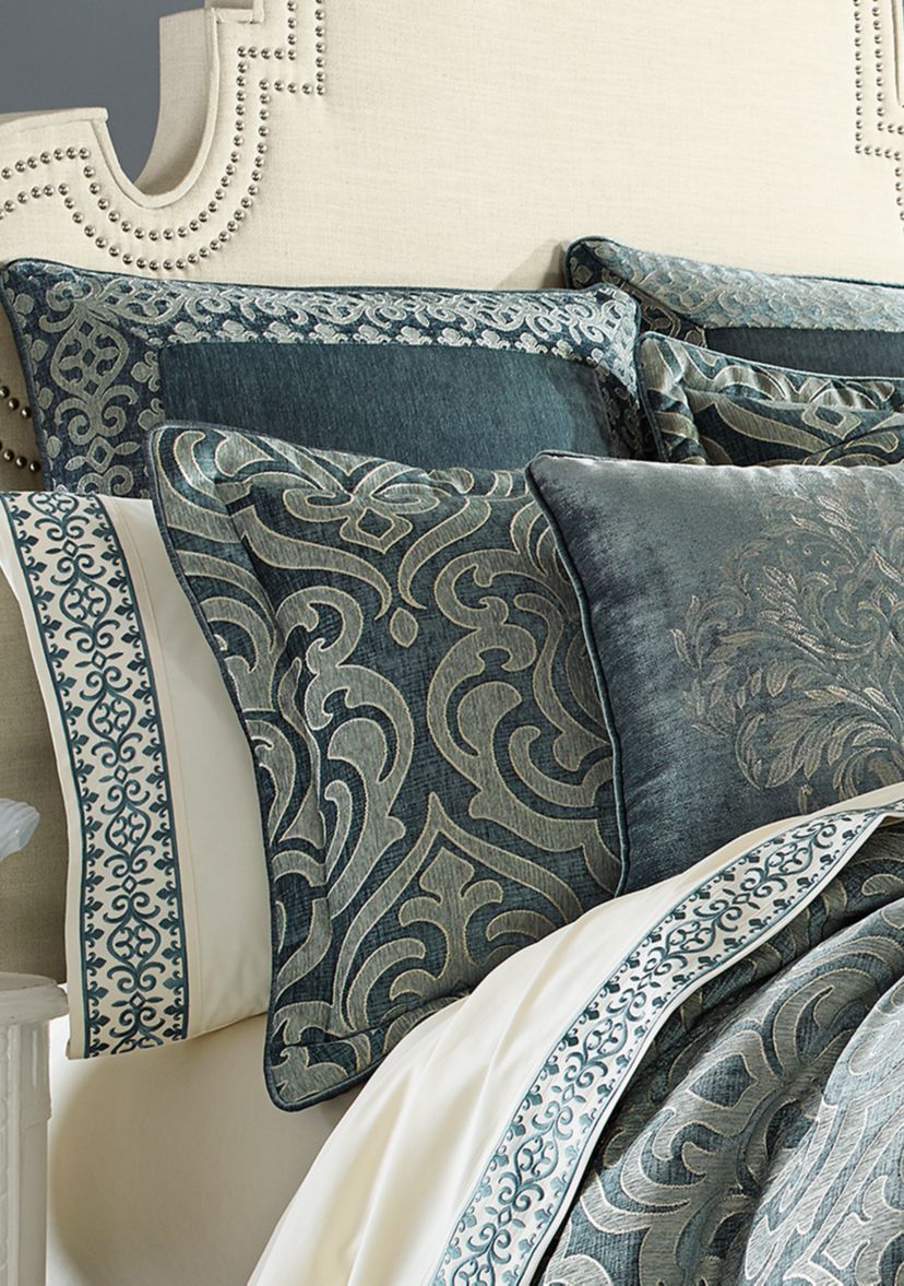 Sicily Teal King 4 Piece Comforter Set