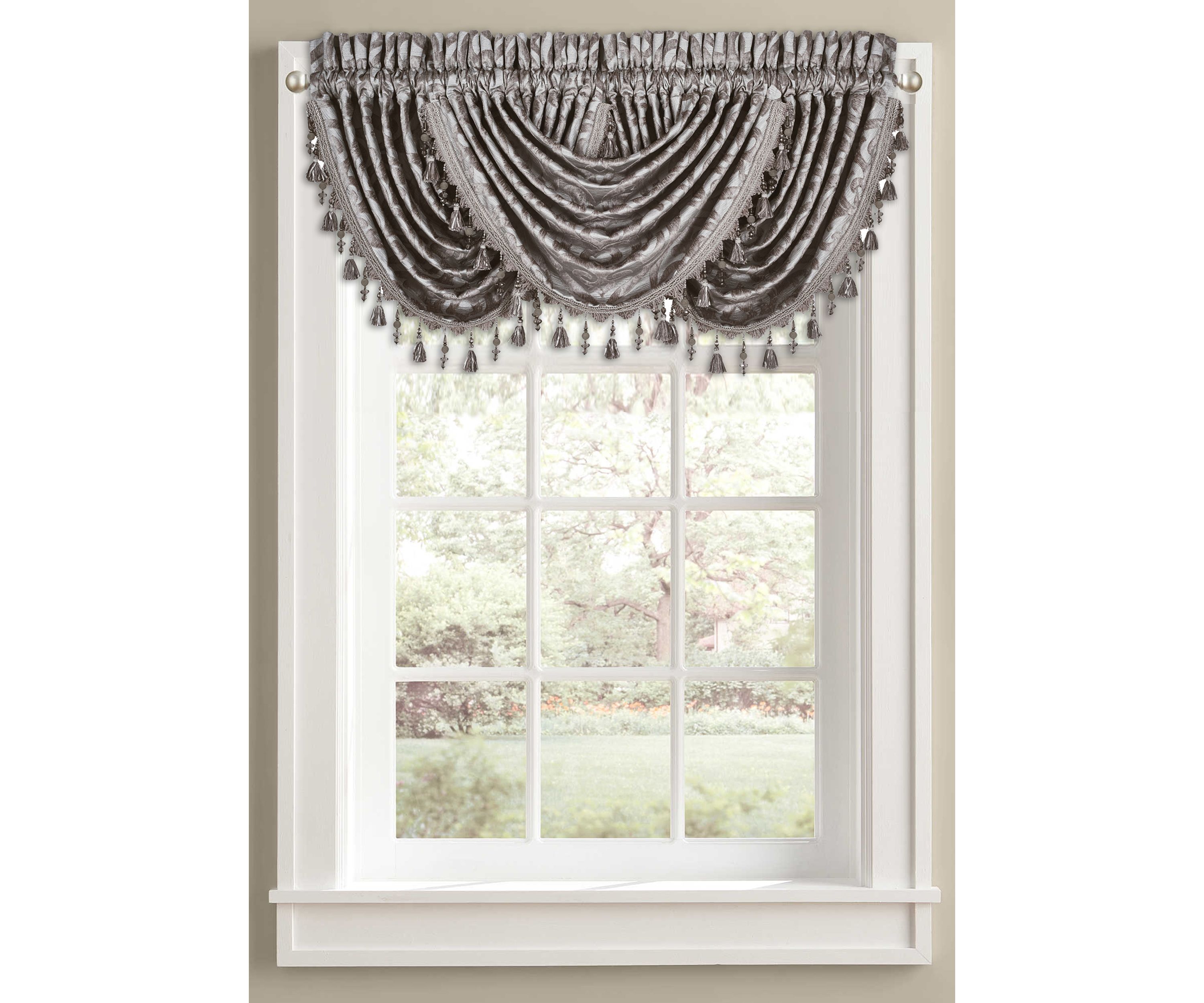 Sicily Window Waterfall Valance