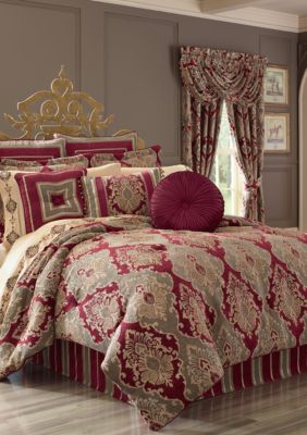 J Queen New York Crimson Comforter Set Belk