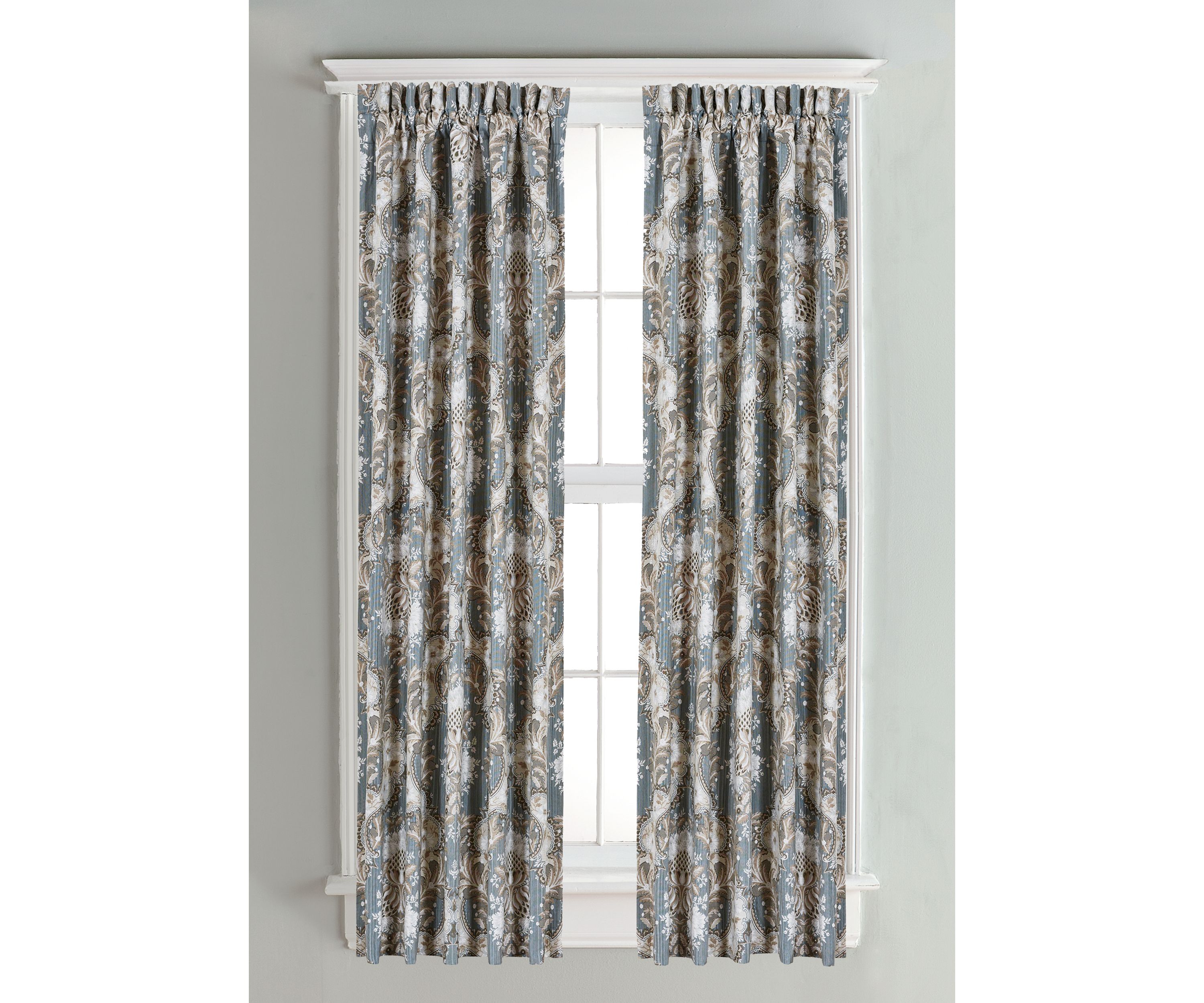 Crystal Palace Drapery Panel Pair