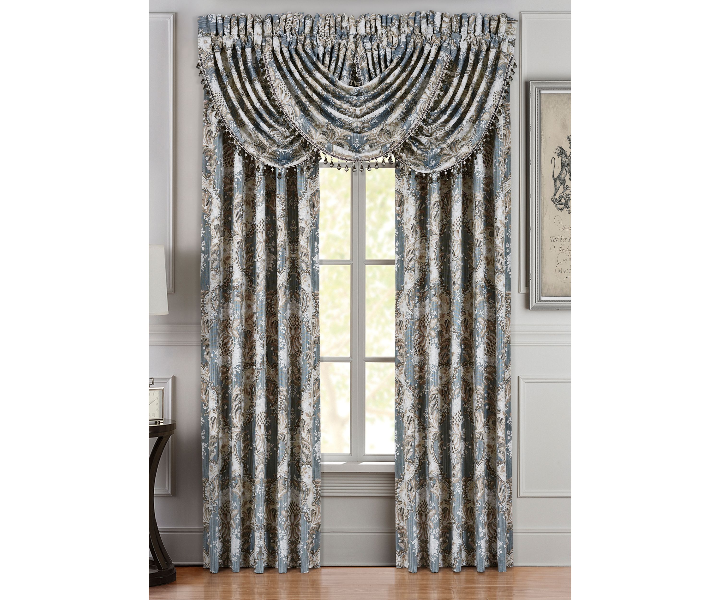 Crystal Palace Drapery Panel Pair