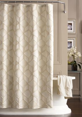 J Queen New York Horizons Ivory Shower Curtain | belk