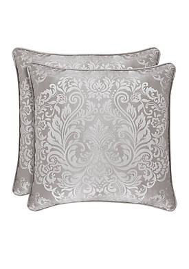 La Scala Damask Square Decorative Pillow
