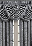 Rigoletto Charcoal Waterfall Valance