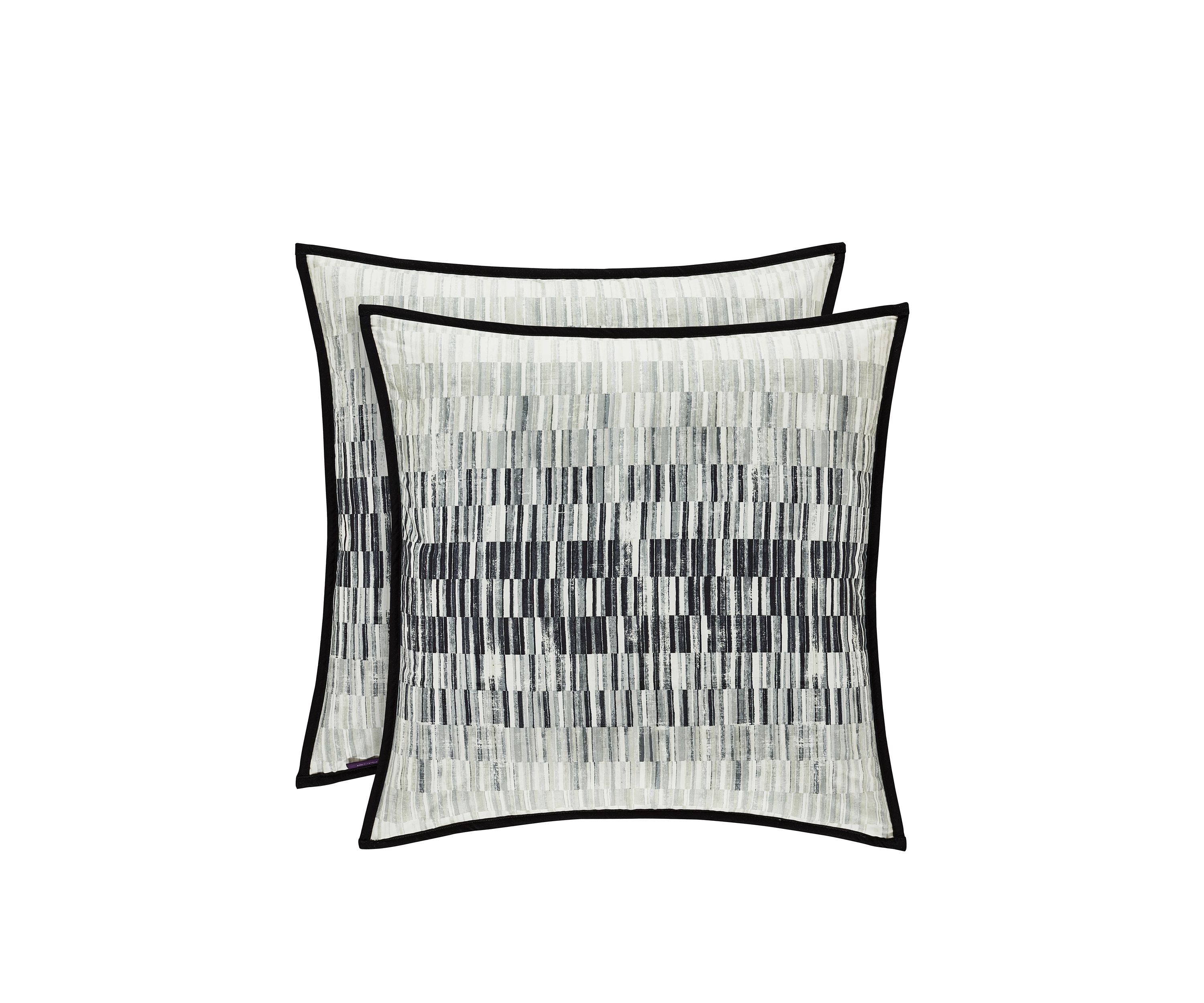 Flatiron Black Euro Sham