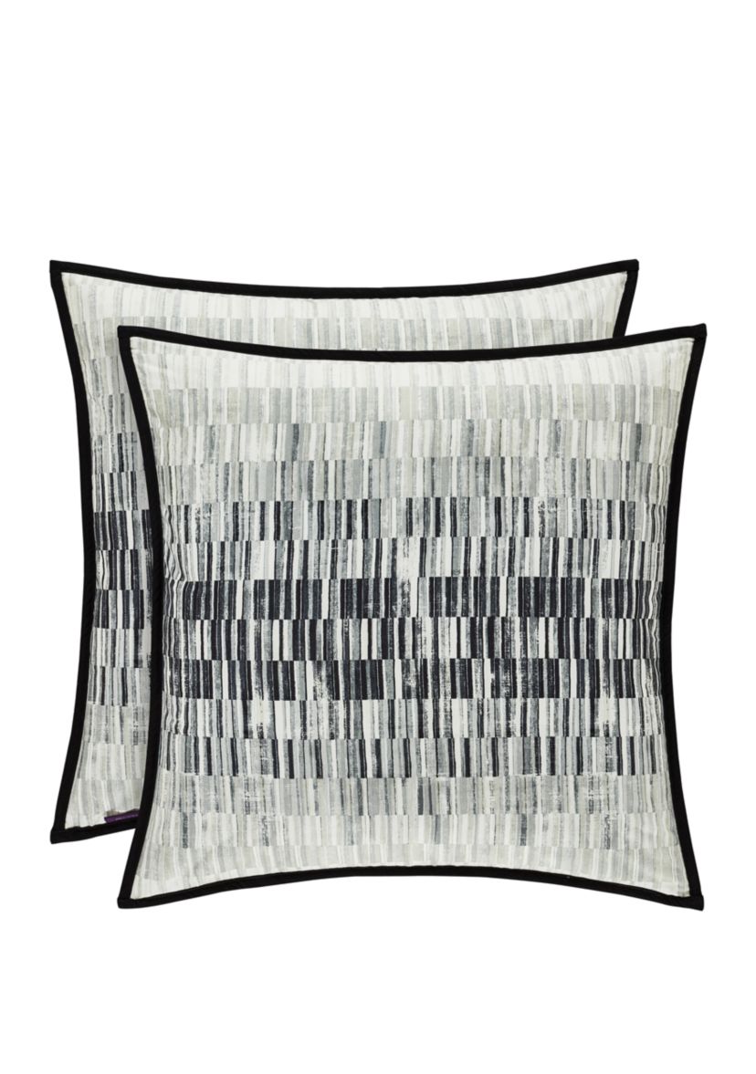 Flatiron Black Euro Sham