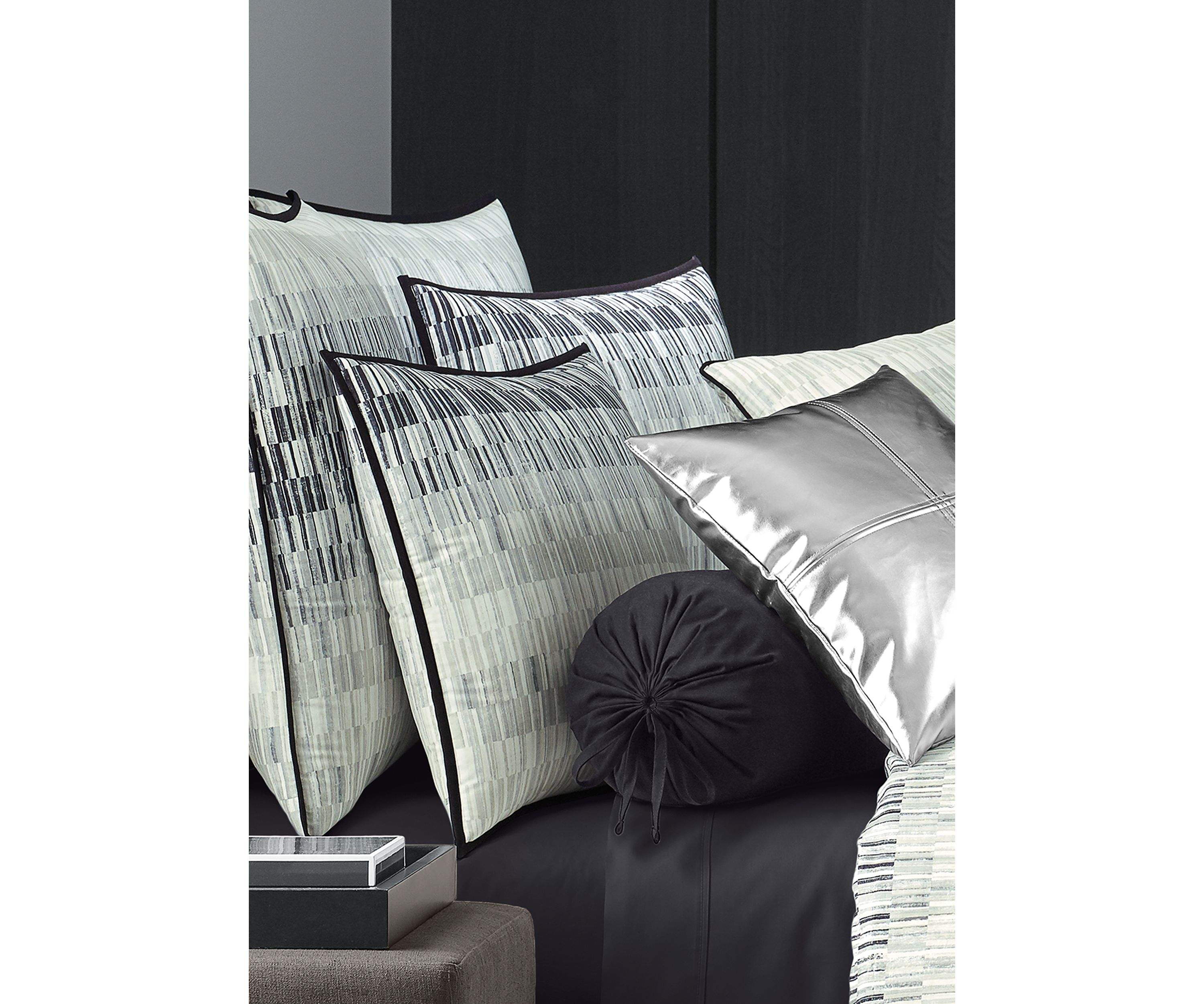 Flatiron Black Euro Sham