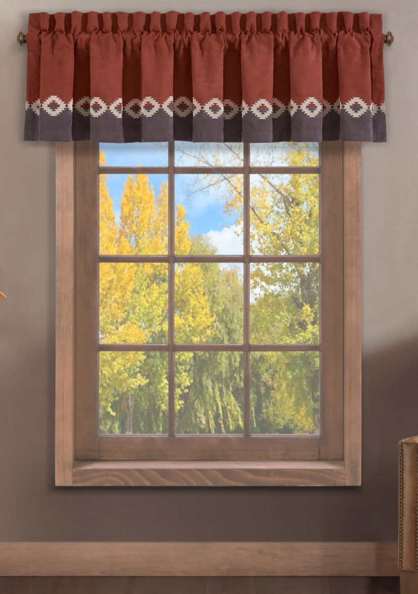 Brave Front Rust Straight Valance