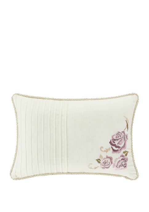 Chambord Ivory Boudoir Decorative Throw Pillow