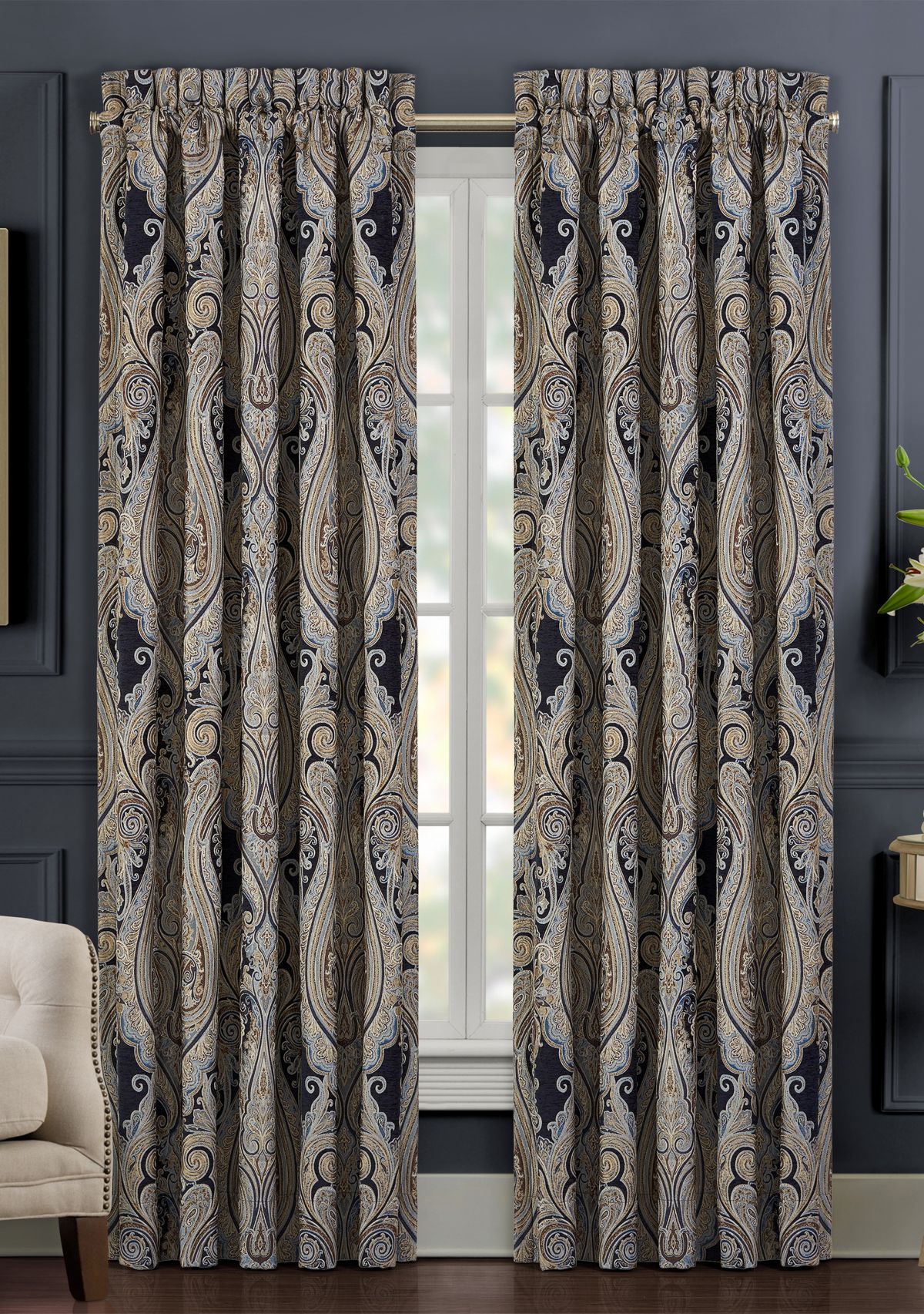Luciana Drapery Panel Pair