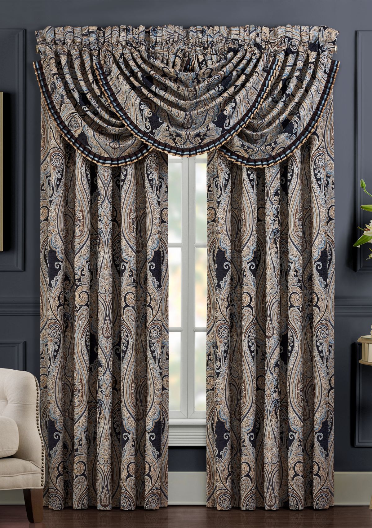 Luciana Drapery Panel Pair