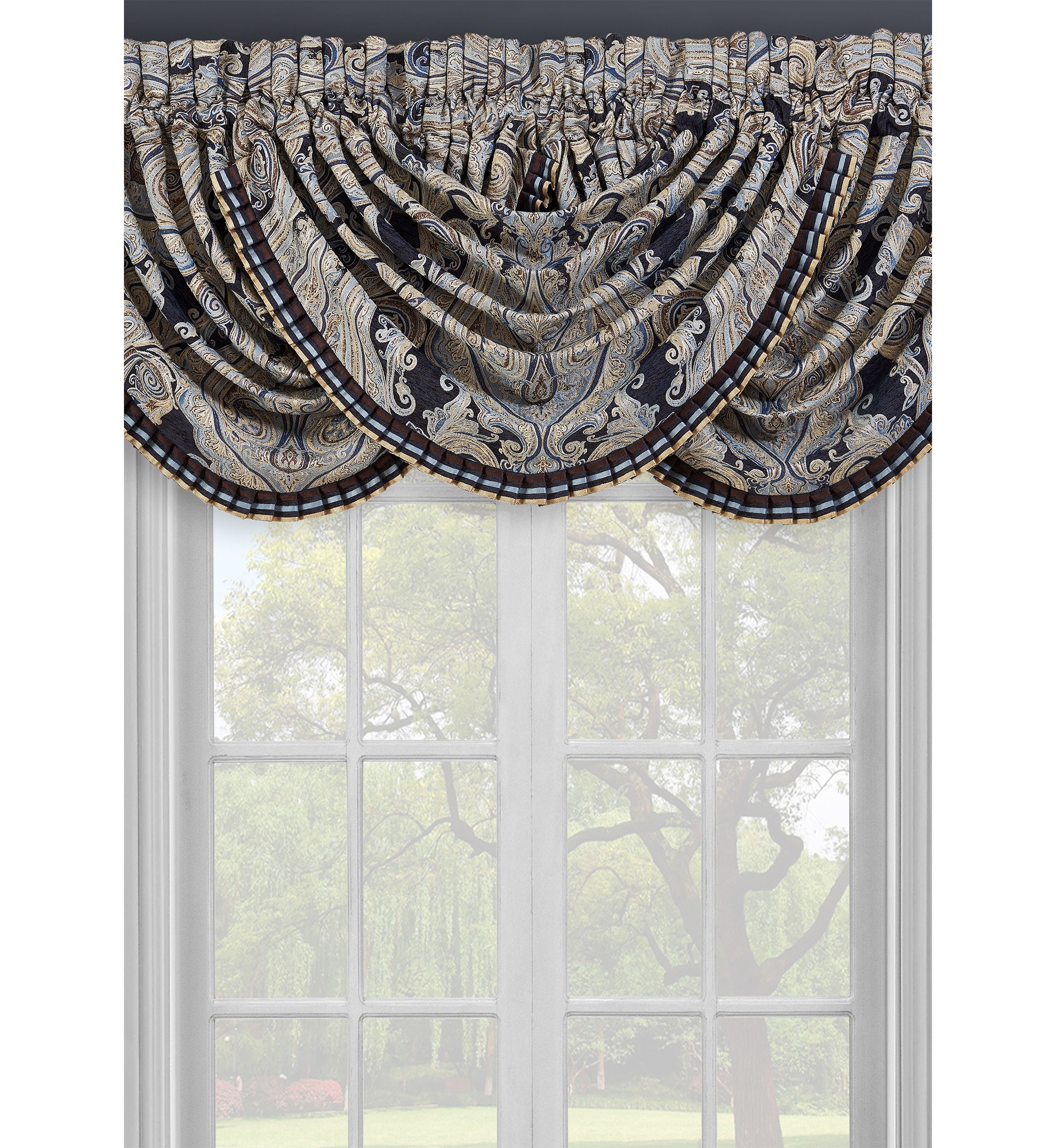 Luciana Window Waterfall Valance