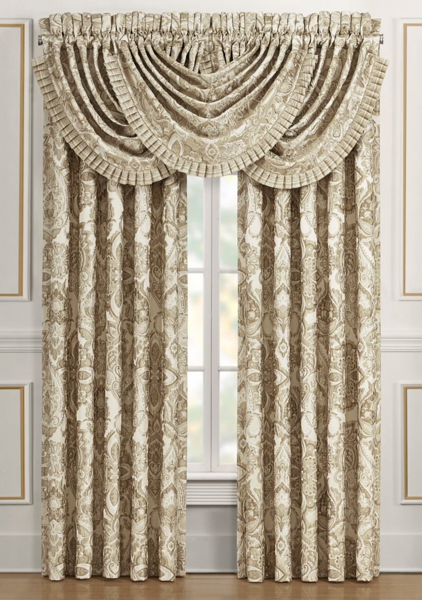 Sandstone Drapery Panel Pair