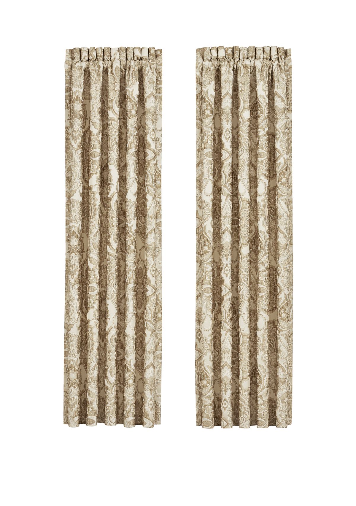 Sandstone Drapery Panel Pair