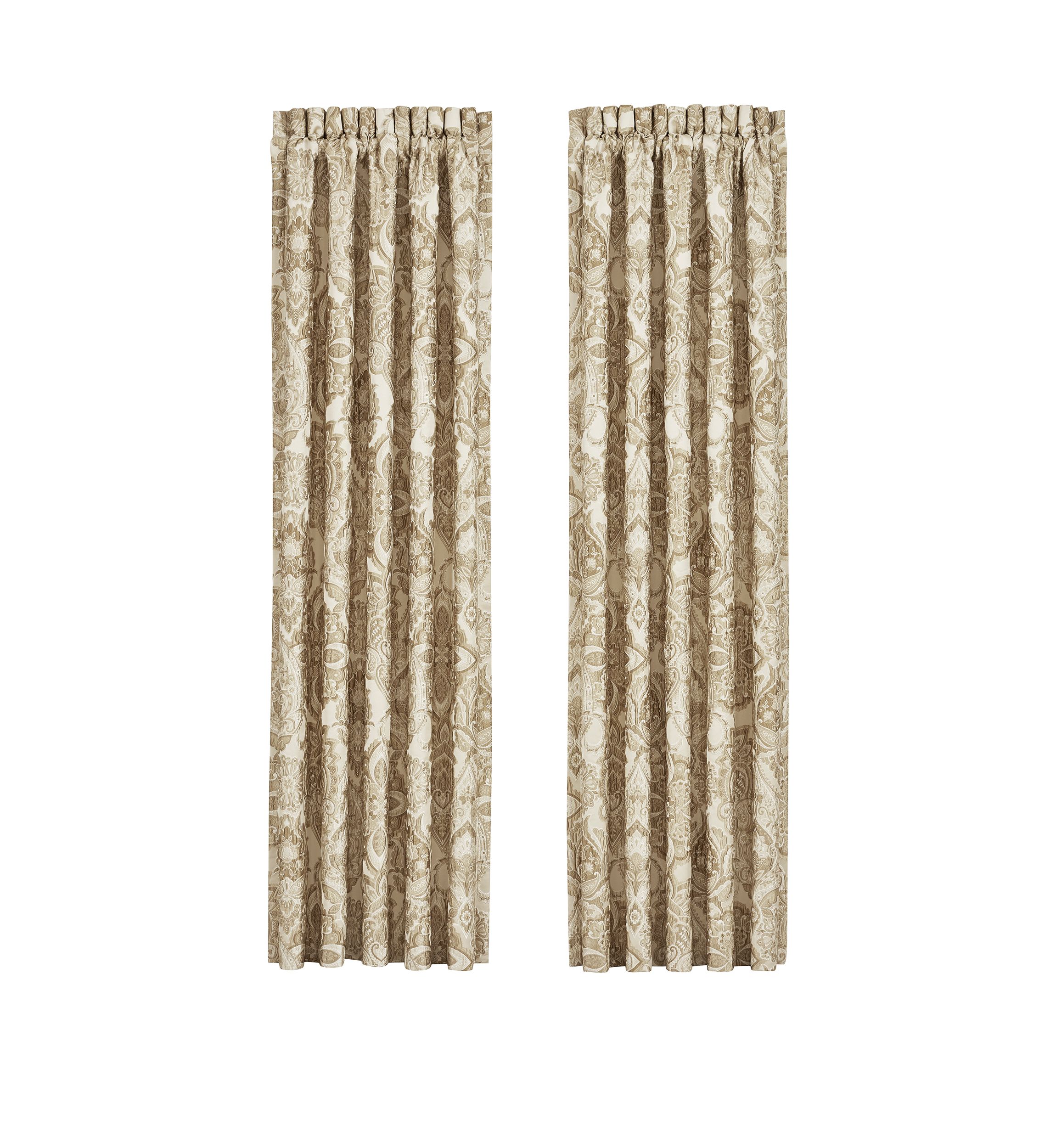 Sandstone Drapery Panel Pair