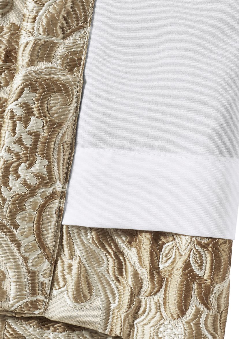 Sandstone Drapery Panel Pair