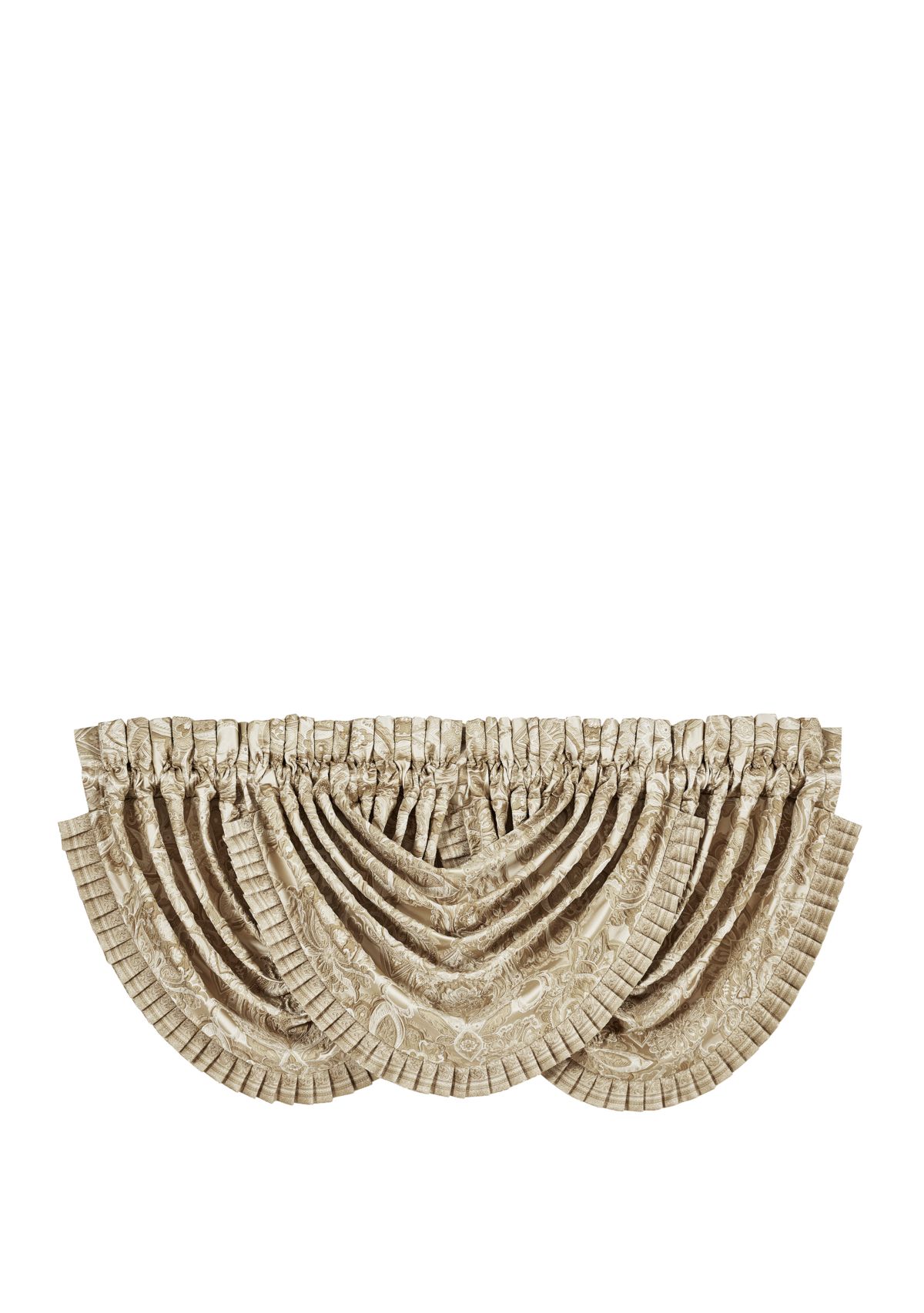 Sandstone Window Waterfall Valance