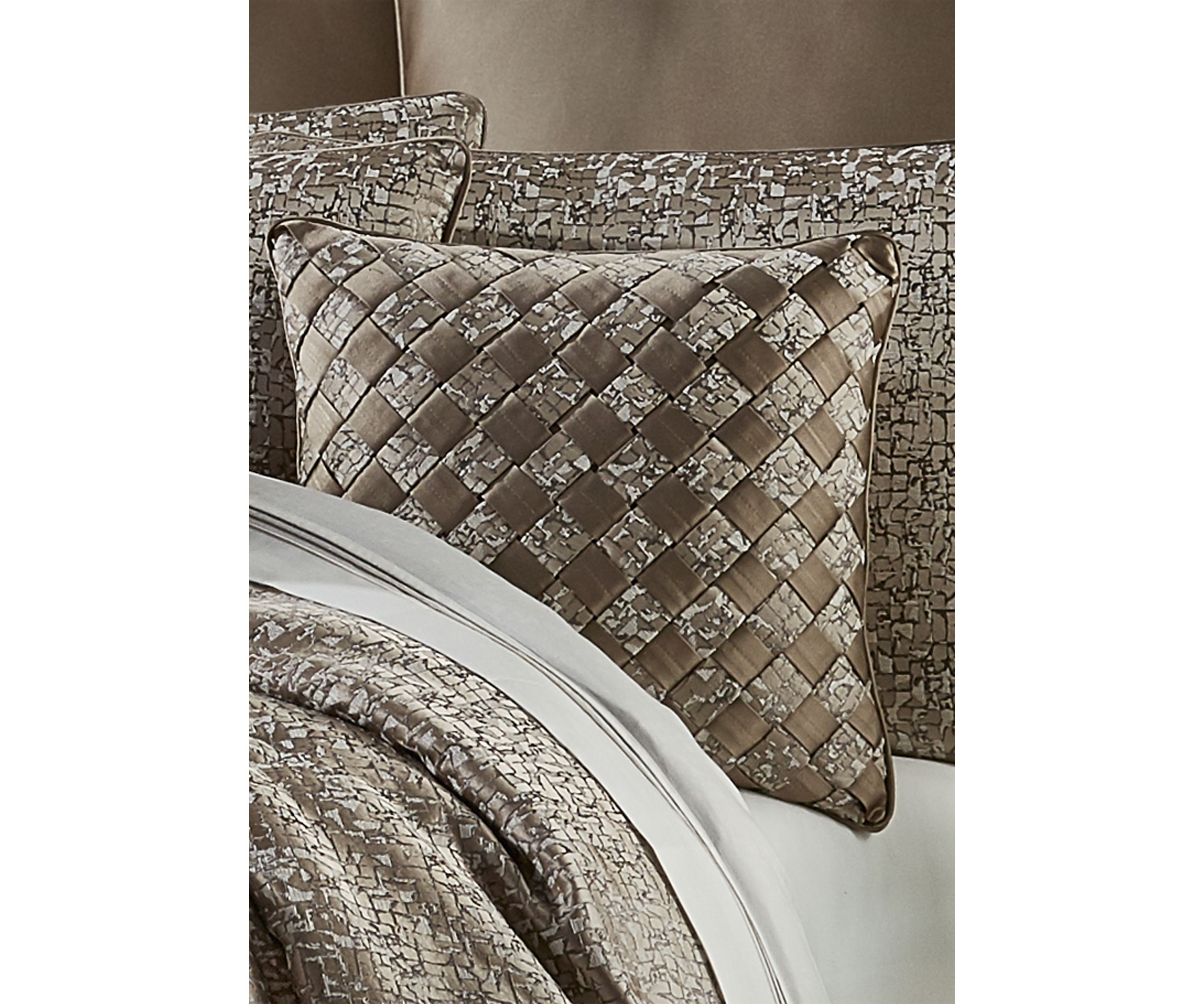 Cracked Ice 18" Square Decorative Throw Pillow