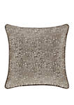 Cracked Ice 20 Inch Square Decorative Throw Pillow