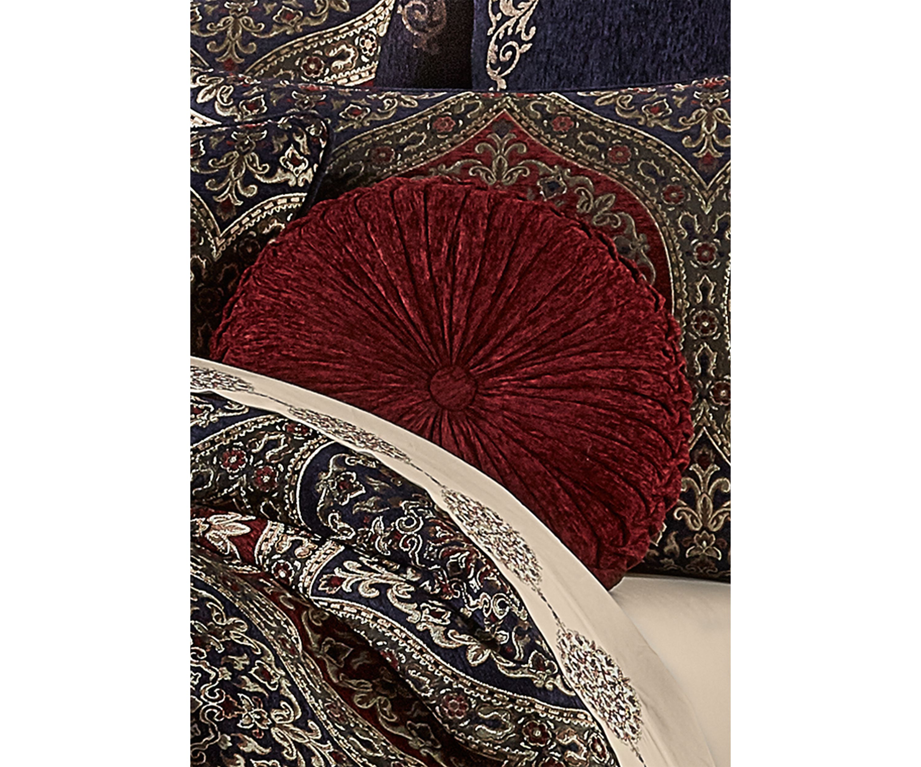 Taormina Tufted Round Decorative Throw Pillow