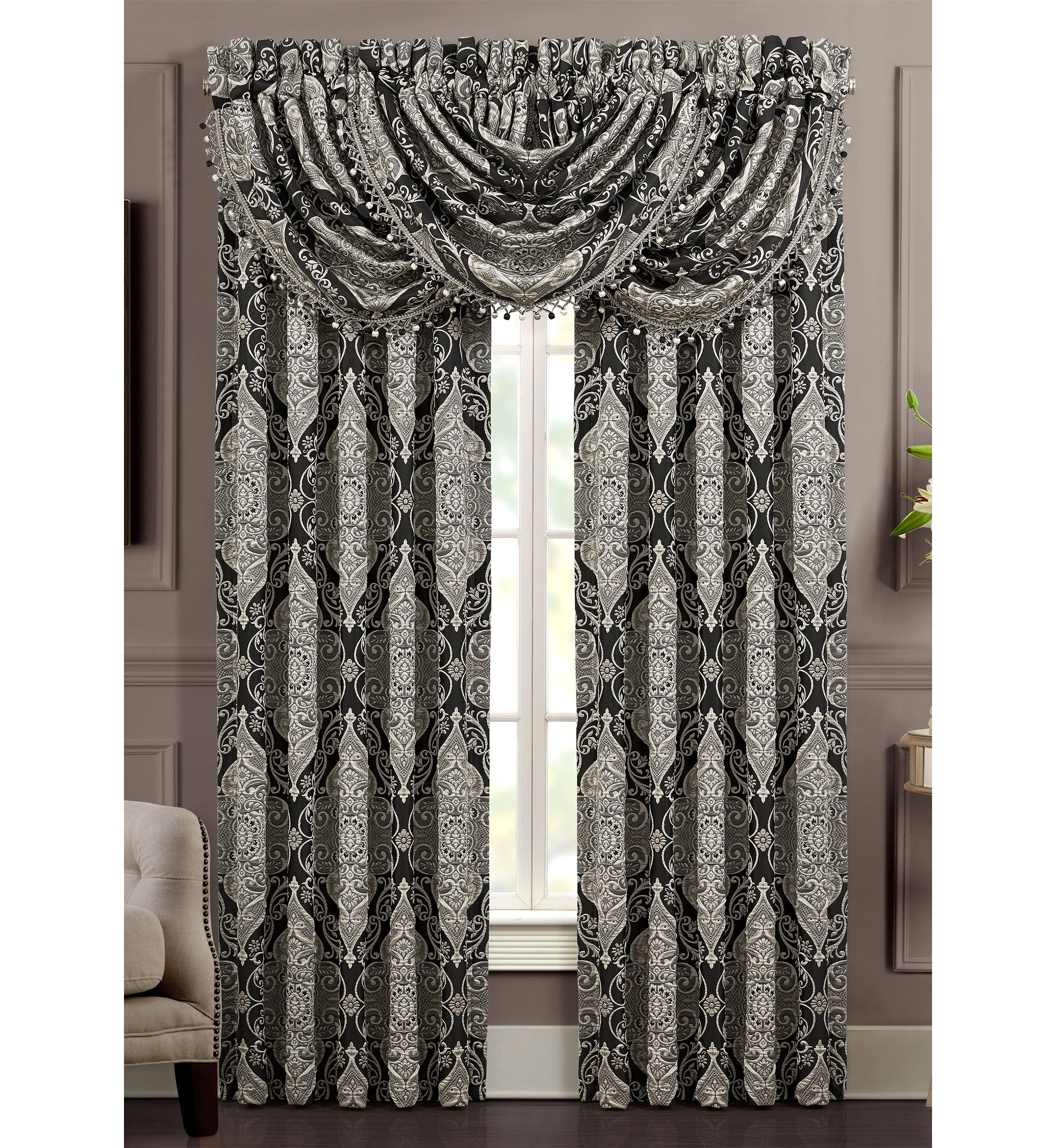 Vera Window Waterfall Valance
