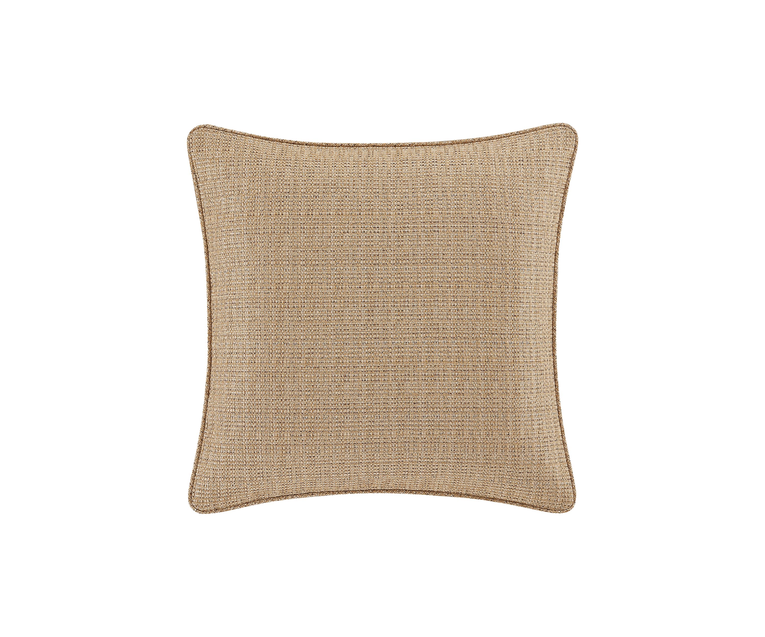 Martinique 18" Square Embellished Decorative Throw Pillow