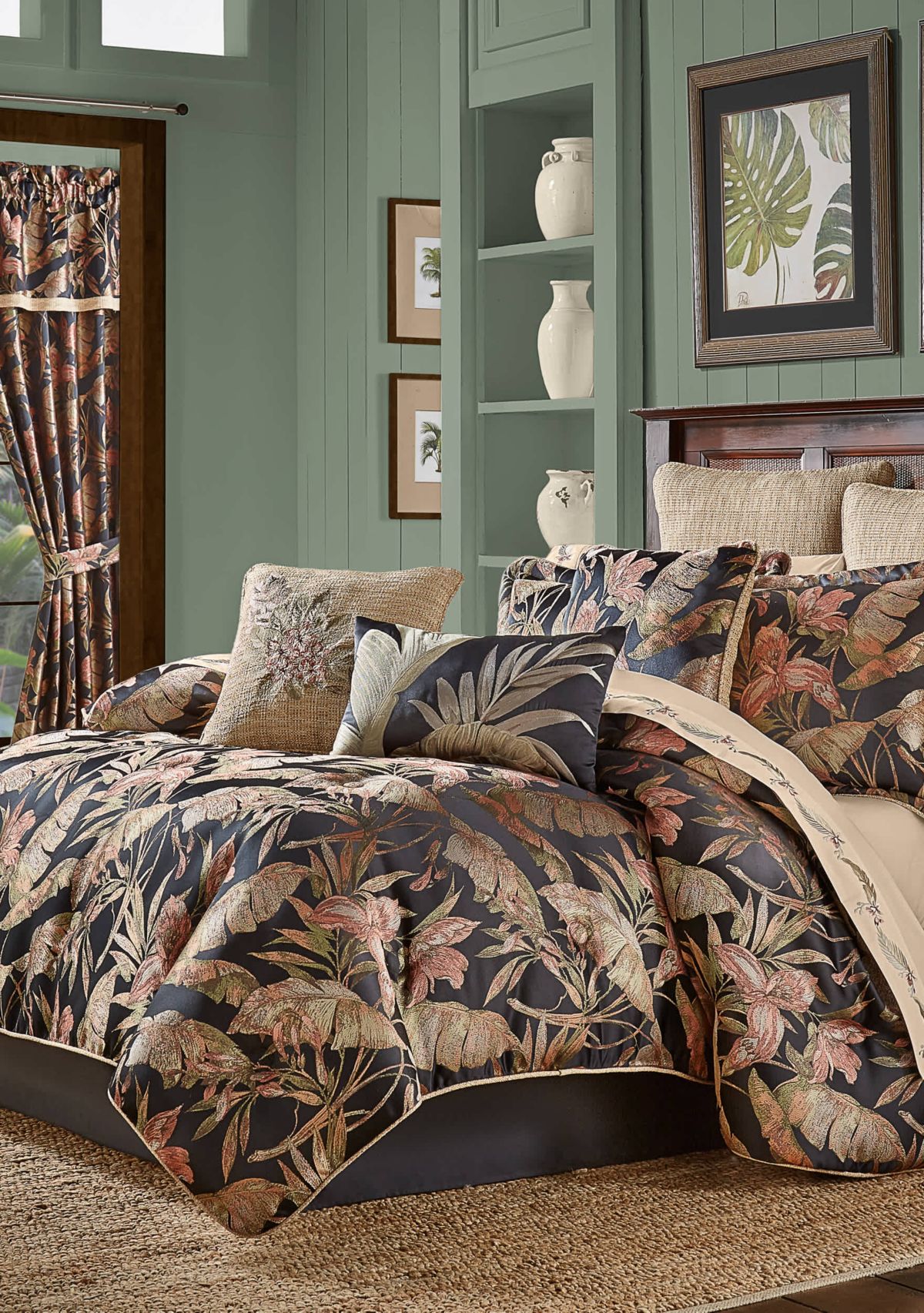 Martinique 20" Square Decorative Throw Pillow