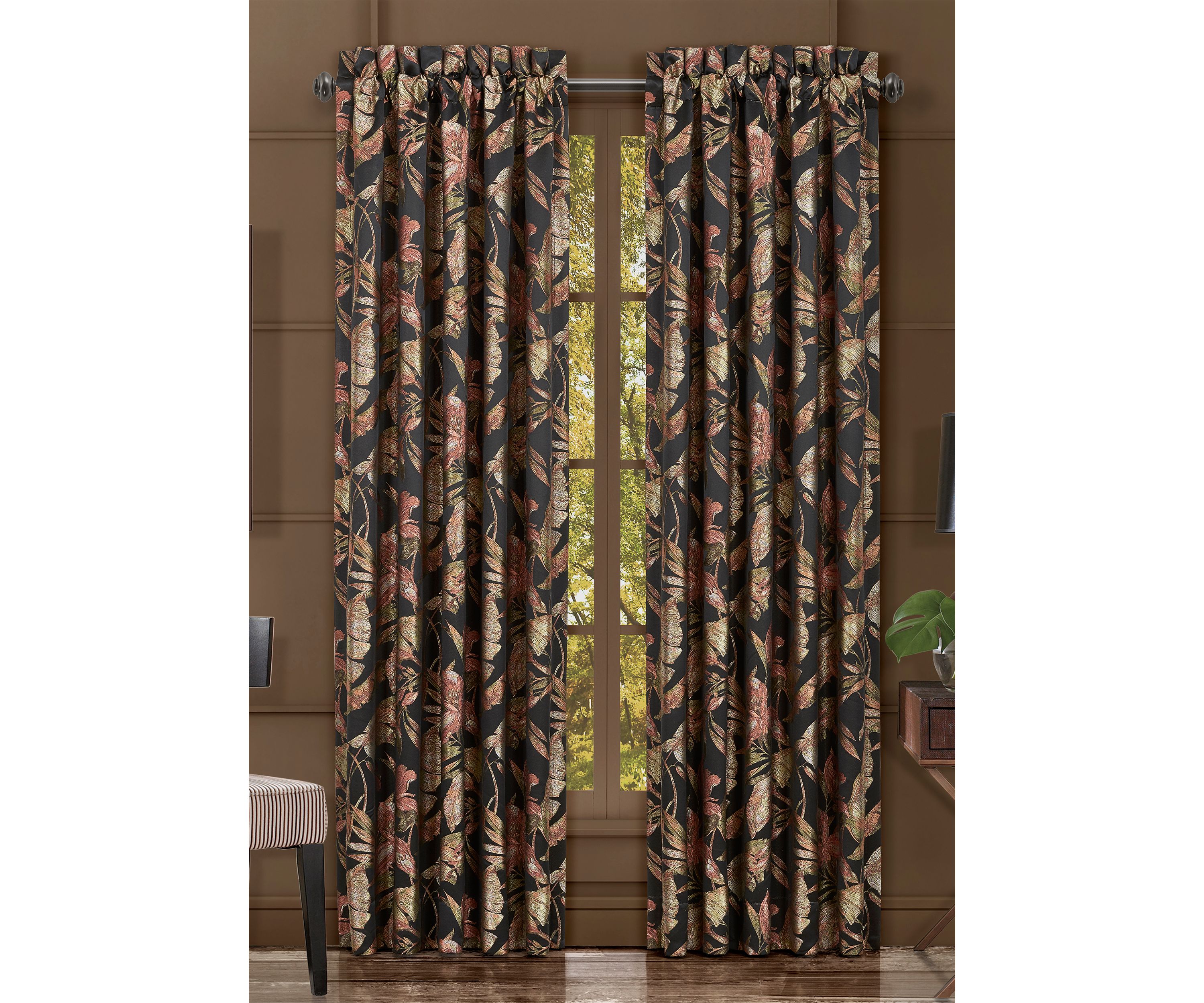 Martinique Drapery Panel Pair