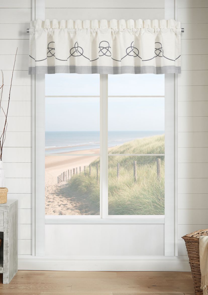 Shore Window Straight Valance