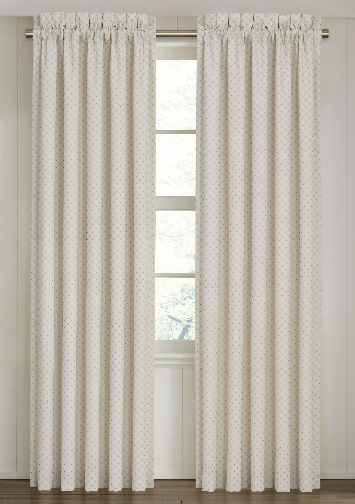 Garden View Drapery Panel Pair