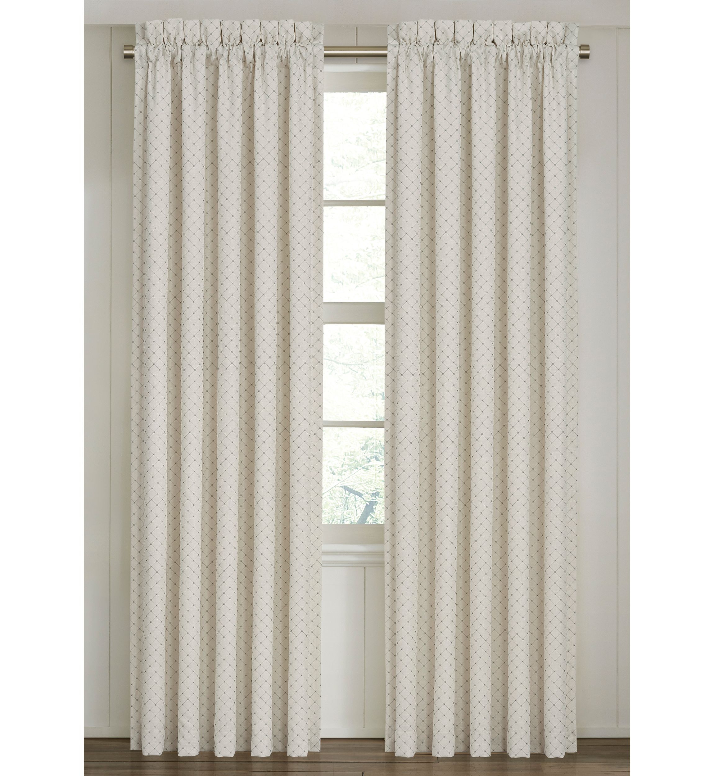 Garden View Drapery Panel Pair