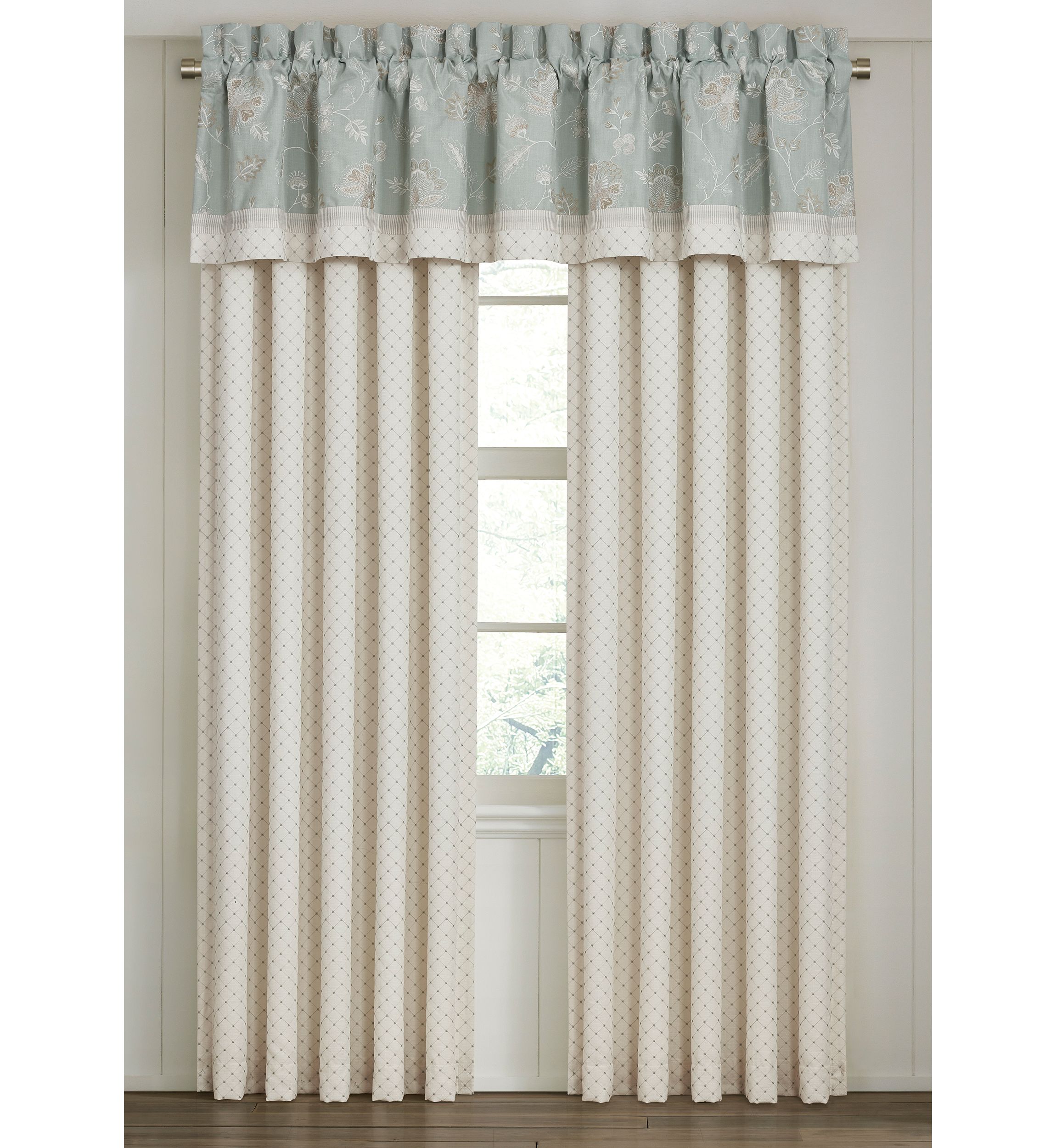 Garden View Drapery Panel Pair