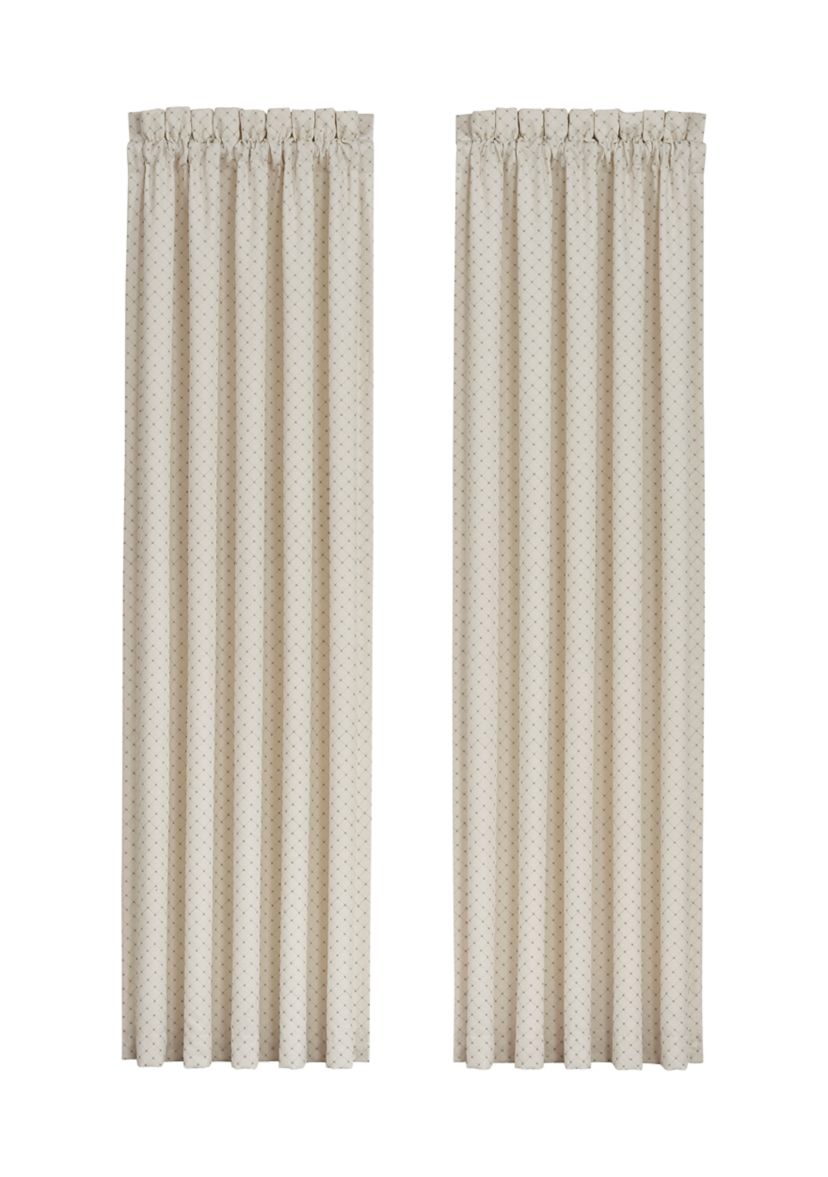 Garden View Drapery Panel Pair