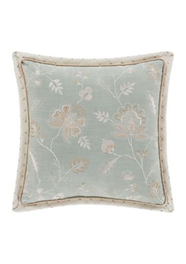 Garden View 18" Square Decorative Throw Pillow