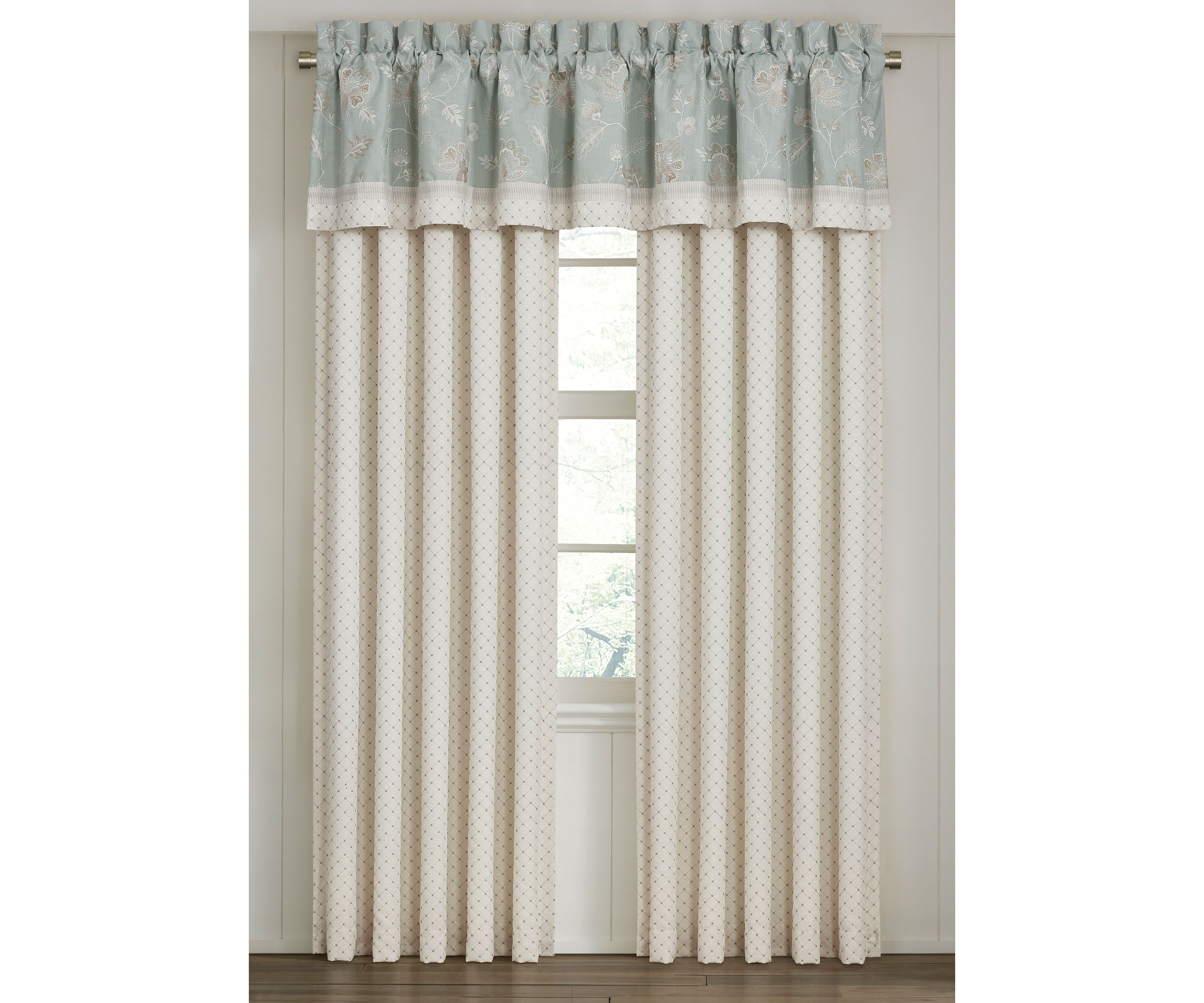 Garden View Window Straight Valance
