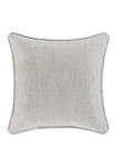  Maryanne Beige 18 Inch Square Decorative Throw Pillow 